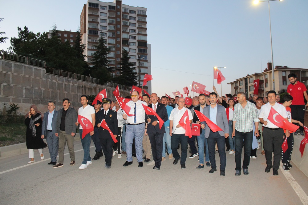 15 Temmuz Milli Birlik ve Dayanışma Günü etkinlikleri düzenlendi.